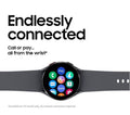 SAMSUNG Galaxy Watch5 BT with Bixby & Google Assistant - Graphite, 44 mm
