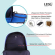 LED4 Outdoor Backpack Light Up LED-For Cycling, Hiking, Camping, Travelling - Student Computers