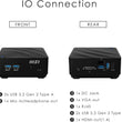 MSI Cubi Intel Silver Barebone PC No HDD No MEM  Win 11 Compatible HDMI - Student Computers