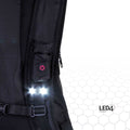 LED Safety Backpack for Bike–14h Battery Life, 3 Light Modes-High Visible(Hi Viz