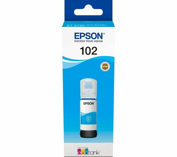 Epson 102 EcoTank Cyan Ink Bottle C13T03R240
