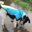 Pet Waterproof Dog Raincoat with Hi Vis Panel adjustable Velcro well made Size Medium