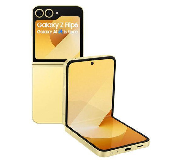 Samsung Galaxy ZFlip 6 5G 12GB 256GB Sim Free - Yellow - Student Computers
