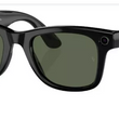 RAY-BAN Meta Wayfarer Glasses - Shiny Black, G15 Green and charge case