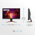 BenQ Mobiuz EX240N - LED monitor - Full HD (1080p) - 23.8" - HDR