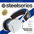 SteelSeries Arctis 7P+ PS5, PS4, PC, Switch Wireless Headset White