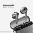 SAMSUNG Galaxy Buds3 Pro Wireless Bluetooth Noise-Cancelling Earbuds - Grey