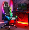 X ROCKER Agility RGB Gaming Chair LED Lights Adjustable Chair