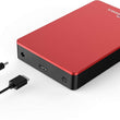 Sonnics 4TB Red External Desktop Hard drive USB 3.0 Compatible with PC, Mac, - Student Computers
