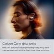 B & W Pi8 Wireless Bluetooth Noise-Cancelling Earbuds - Anthracite Black