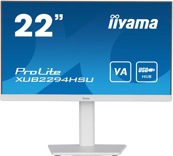 iiyama ProLite 22 inch Business White Monitor XUB2294HSU-W2 Speakers