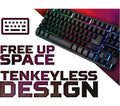 ACER Nitro TKL Gaming Keyboard - Black RGB backlit keys - Student Computers