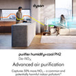 Dyson Purifier Humidify+Cool PH2 Humidifying Bladeless Tower Fan White/Gold