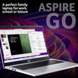 Acer Laptop Aspire Go 15 15.6in N200 8GB 256GB Laptop - Silver Windows 11