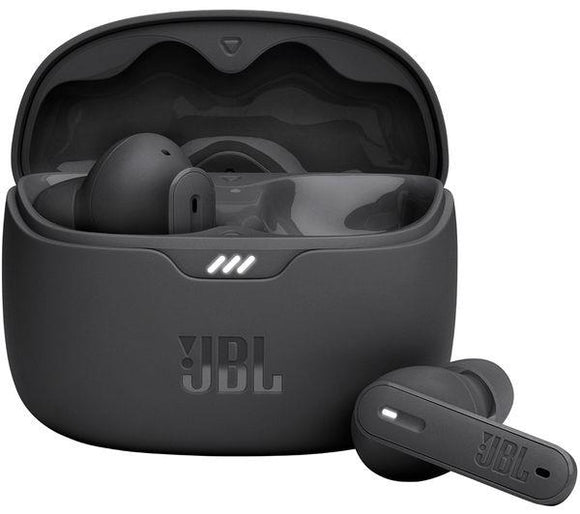 JBL Tune Beam Wireless Bluetooth Noise-Cancelling Earbuds - Black