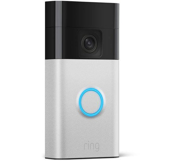 Ring Battery Video Doorbell (2024 release) Wireless Video Camera - Nickel