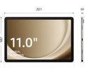 SAMSUNG Galaxy Tab A9+ 11" Tablet 128 GB, Silver