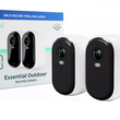 Arlo Essential 2 1080p 4-in-1 Wi-FI Security Camera - 2 Camera Pack white