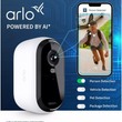 Arlo Essential 2K 4-in-1 Outdoor Security Camera - Pack of 2 White