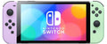 Nintendo Switch OLED 64GB White Handheld Console Purple & Pastel Green Joycons