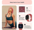 FITBIT Versa 3 Smart Watch with Alexa & Google Assistant - Pink Clay & Soft Gold