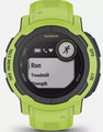 Garmin Instinct 2 Rugged GPS Smartwatch Heart Rate Monitor - Electric Lime