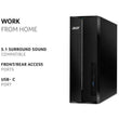 ACER Aspire XC-1760 Desktop PC - Intel Core i3, 2TB HDD 8GB RAM Base Unit Only