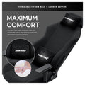 Anda Seat Luna Premium Large Gaming Chair - Black Fabric
