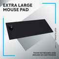 Logitech G G840 Extra Large Gaming Mouse Pad, Optimised for Gaming Sensors