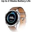 Huawei Watch GT 4 Smartwatch 46 mm AMOLED Brown Leather Strap