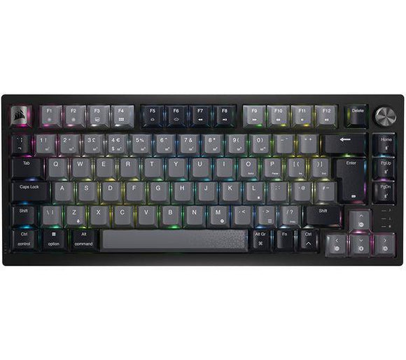 CORSAIR K65 Plus RGB 75% Wireless Mechanical Gaming Keyboard - Black