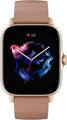 Amazfit GTS 3 42.4mm Aluminium Case with Silicone Band Smart Watch - Terra Rosa