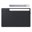 Official Samsung Black Smart Book Cover Case with S Pen Holder - For Samsung Galaxy Tab S9 Plus - Student Computers