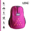 LED4 Outdoor Bike Backpack Light Up LED-For Cycling, Hiking, Camping, Travelling, Valentine gift