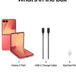 Samsung Galaxy Z Flip7 256GB Foldable Smartphone 5G 6.7'' Unlocked - Coral Red