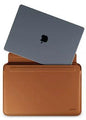 Epico 15-Inch MacBook Air Leather Sleeve - Brown - Student Computers