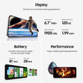 Samsung Galaxy S24 FE 5G 6.7'' Smartphone 128GB Unlocked Dual-SIM - Black - Student Computers