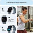 FITBIT Versa 4 Smart Watch - Fitness Waterfall Blue & Platinum by Google