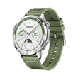 Huawei Watch GT 4 46mm Stainless Steel Case with Green Woven Strap - Student Computers