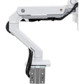 Ergotron HX Dual Monitor Arm VESA Desk Mount 2 Monitors 45-476-216 White