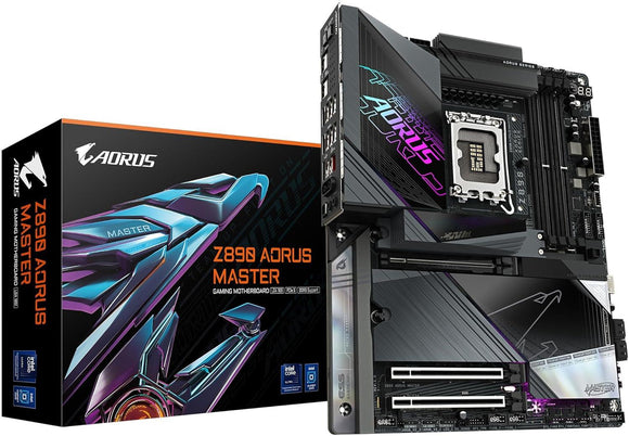 GIGABYTE Z890 AORUS MASTER ATX LGA 1851 Motherboard Supports Ultra Processors