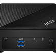 MSI Cubi Intel Silver Barebone PC No HDD No MEM  Win 11 Compatible HDMI - Student Computers