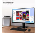 LG Full HD 24" IPS LCD Monitor - Black 24MR400 Business 24 inch Screen