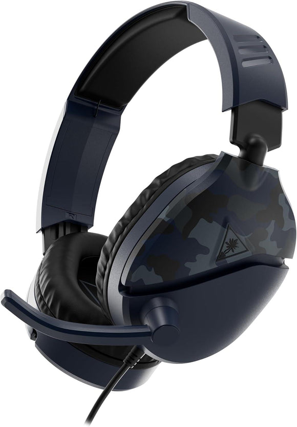 Turtle Beach Recon 70 Gaming Headset Blue Camo  Wired Gaming Headset