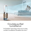 Dyson Purifier Humidify+Cool PH2 Humidifying Bladeless Tower Fan White/Gold