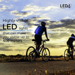 LED4 Outdoor Backpack Light Up LED-For Cycling, Hiking, Camping, Travelling - Student Computers