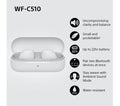 SONY WF-C510 Wireless Bluetooth Earbuds - White