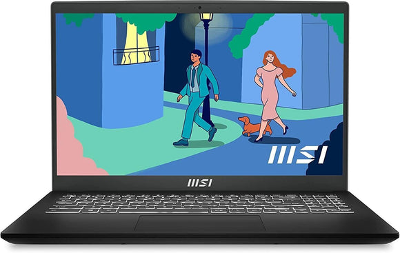 MSI Modern 15 15.6in i7 8GB 512GB Laptop - Black