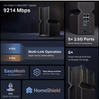 TP-Link BE9300 Tri-Band Wi-Fi 7 Router 4K/8K streaming, immersive AR/VR gaming