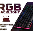 ACER Nitro TKL Gaming Keyboard - Black RGB backlit keys - Student Computers